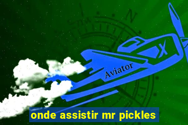 onde assistir mr pickles